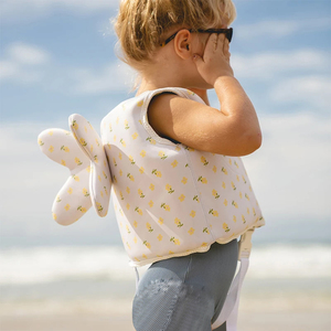 Bonne qualité dessin animé forme enfant néoprène flotteur gilet de sauvetage Logo personnalisé gilet de natation pour enfants bébé piscines EPE sécurité gilet de sauvetage - Product Image 1