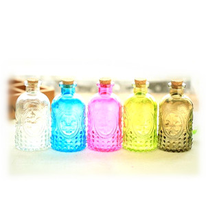 최고의 품질 선인장 큰 꽃 유리 봉오리 꽃병 앰버 브라운 - Product Image 4
