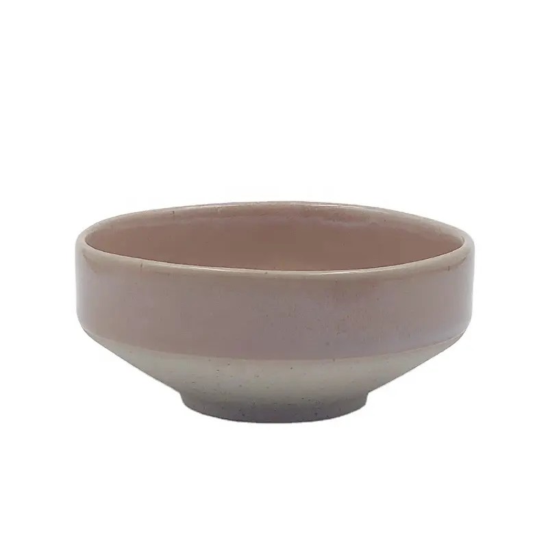 BSCI SEDES famous brands partner factory high quality wholesale flat 4.5" size custom ceramic bowl with rice