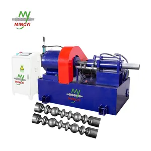 Stainless steel round pipe embossing machine price ,rotary swaging machine manufacturer