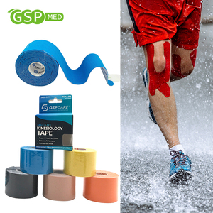 Cinta de Kinesiología de 5 cm x 5 m, Impermeable, <span class=keywords><strong>para</strong></span> Fisioterapia, Kinesiotape, Logotipo Personalizado, Algodón Transpirable, Cinta de Kinesiología Multicolor - Product Image 2