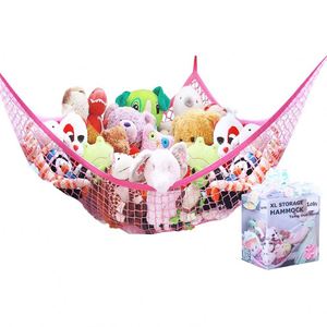 Large Stuffed Animal Storage Net <b>Hammock</b> Real Netting Not Mesh Baby Kids Children Stuff Animals <b>Hammocks</b> Stuffed Toys Net - Product Image 6