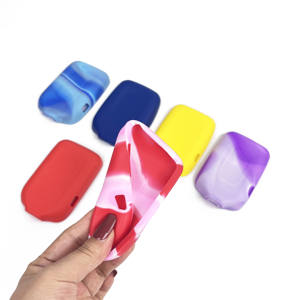 Funda protectora de silicona para medidor de glucosa en sangre <span class=keywords><strong>Abbott</strong></span>, cubierta de cuero resistente a caídas - Product Image 5