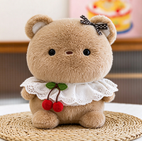 Peluches personnalisées pour machine à griffes, en tissu velours doux au toucher, design léger et souple, 8 pouces