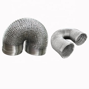 Gaine en aluminium flexible ronde DFV <span class=keywords><strong>de</strong></span> 4 à 8 pouces - Product Image 2