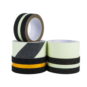 Tapis <span class=keywords><strong>de</strong></span> <span class=keywords><strong>bain</strong></span> en PVC antidérapant <span class=keywords><strong>de</strong></span> 5 cm <span class=keywords><strong>de</strong></span> large, adhésif acrylique en caoutchouc, film adhésif transparent simple face pour avertissement <span class=keywords><strong>de</strong></span> danger sur les marches <span class=keywords><strong>de</strong></span> douche - Product Image 2