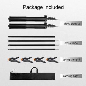 HEYU Soporte Ajustable para Fondos de Fotografía de 2.6*3M, Soporte para Fondos de Estudio de Foto y Video - Product Image 6