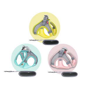 ペットハーネス通気性反射コットン猫と犬のための耐久性と環境に優しいファッションかわいいスタイル毎日の使用 - Product Image 1