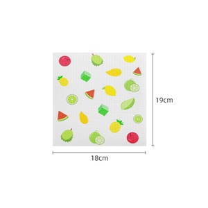 Chiffon de nettoyage professionnel et pratique en coton de pulpe de bois pour cuisine, avec logo et emballage personnalisés, largement utilisable - Product Image 3