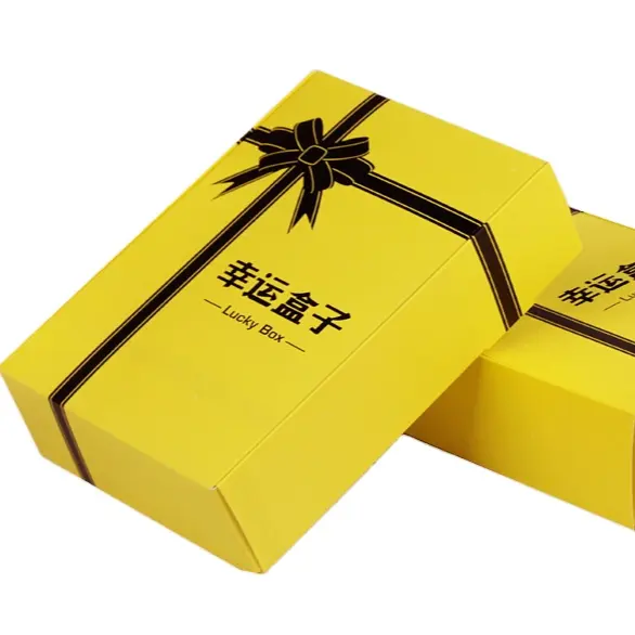 Berbagai Macam Buta Beruntung Kotak Hadiah Kertas Berinovasi Kosong Kejutan Paket Kotak Misteri