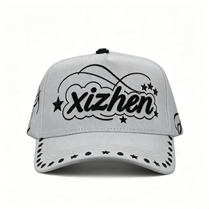 Wholesale Puerto Rico Straw Hat El Mago 5 Panel 100% Cotton <strong>Black</strong> Personalized Baseball <strong>Caps</strong> <strong>NY</strong> STARS Cristales Rico Hat - Product Image 6