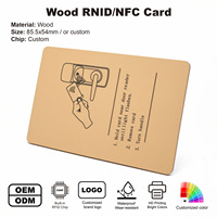Tarjetas de PVC Inteligentes Programables de 1K 13.56MHz Fudan RFID para Hotel, Control de Acceso, Mini Etiquetas Impermeables