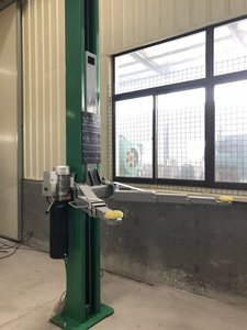 Elevador de Tijera para Autos de Dos Postes y 3 Toneladas, de Acero, con Doble Cilindro, Liberación de un Solo Lado, Elevación Hidráulica - Product Image 3