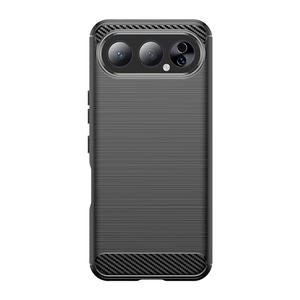 Funda Protectora Flexible de TPU con Textura Cepillada Estilo Ejecutivo Lichicase para Honor X6D <span class=keywords><strong>600</strong></span> Lite Play 60A - Product Image 1