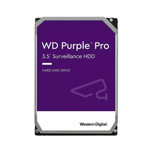 प्रो सर्विलांस इंटरनल हार्ड ड्राइव HDD 18TB WD पर्पल SATA 6 Gb/s 512 MB कैश 3.5in WD181PURP मेटल और प्लास्टिक सर्वर 3 साल