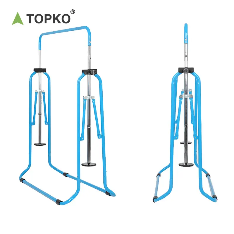 TOPKO Home Grip Training Children Pull Up Gymnastics Horizontal Bar With Adjustable Height