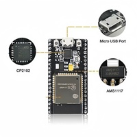 Carte de développement IoT WiFi série Lua NodeMCU-32S 38 broches Hengshengwei, module ESP32S, carte de développement ESP32, micro/type-c