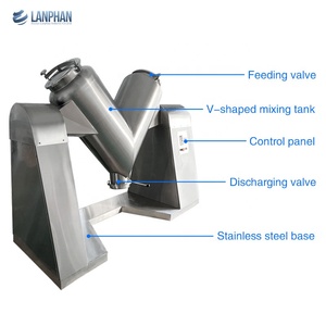 Công nghiệp 100kg 200kg 300kg Bột Khô Trộn Máy V hình dạng - Product Image 3