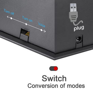 <span class=keywords><strong>Lampe</strong></span> boule plasma magique de 6 pouces-Globe de sphère nébuleuse interactif alimenté par USB sensible au toucher et au son, cadeau éducatif scientifique - Product Image 2
