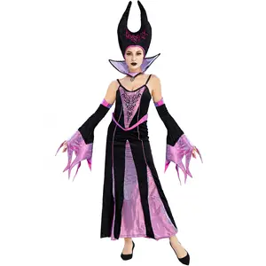M-L ведьмы костюм Bloodsucking злой демон платье королевы для форма магия ведьма платье; Костюм для Хэллоуина