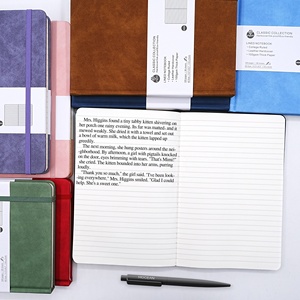 Tùy chỉnh in A5 hàng ngày Tạp Chí máy tính xách tay bìa cứng da-ràng buộc với đồng bằng paperage lót trang - Product Image 5