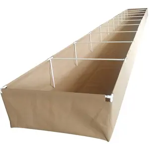 Fabric Planter Bed/Fabric Garden Grow Bed/8x4x1.5ft Felt Planter Box