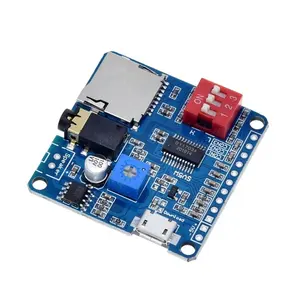 5W Voice Playback Amplifier Module MP3 Music Player SD/TF Card Integrated UART I/O Trigger Class D