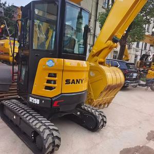 Mini-excavatrice Sany d'occasion 2,6 tonnes de Chine, modèles U35, 26U, 60C, 55C, Sany26, Sy35, Sy60, Sy75c, Sy26u, 3 tonnes, Sy60c, Sy35, avec moteur YANMAR - Product Image 1