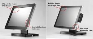 17 Inch Điện Tử Màn Hình Kép Cảm Ứng Ngân Hàng Tạp Hóa Vuông Android Cửa Sổ Hệ Thống <span class=keywords><strong>Pos</strong></span> - Product Image 3