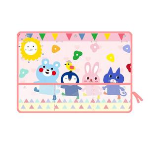 Parasol de coche para niños, protección solar, aislamiento térmico, dibujos animados bonitos, ventana lateral trasera, bolsillo de malla para bebé, ventosa de poliéster - Product Image 5