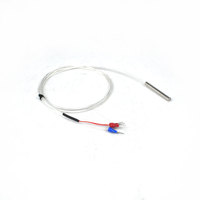 BRIGHT Offre Spéciale Diamètre 6MM PT100 Type de capteur PT100 Thermocouple de capteur de température avec fil