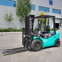 Chariot élévateur à fourche KAISAN de haute qualité, à économie d'énergie, avec transmission automatique en option, mini chariot élévateur à fourche de 2 tonnes, électrique ou diesel