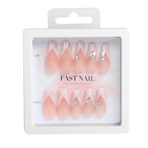 Strass de mode de haute qualité bon marché presse sur la conception des <span class=keywords><strong>ongles</strong></span> <span class=keywords><strong>faux</strong></span> <span class=keywords><strong>ongles</strong></span> conseils en gros - Product Image 4