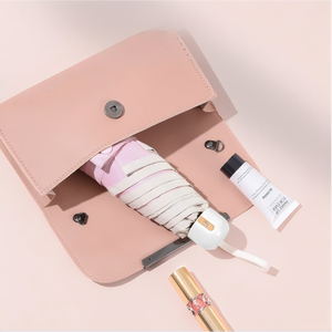 Parapluie pliant promotionnel de qualité supérieure pour la vente en gros, protection UV, 5 plis, avec logo - Product Image 4