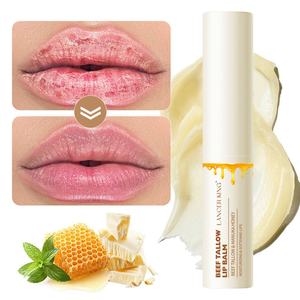 Pegatinas Personalizadas Bálsamo Labial Hidratante de Sebo de Res y Miel Natural para Eliminar Piel Muerta - Product Image 1