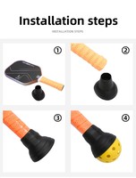 Nouvel outil de récupération de balles de pickleball en silicone, outil de succion pour balles de tennis, accessoire de sport d'extérieur, fabriqué en usine à Zhejiang, vente directe