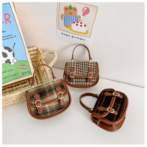 Neue Vintage Runde Handtaschen Vintage Pelz Designer Clutch Berühmte Marken Mode Kleidungsstil für Kleine Mädchen Kinder Umhängetaschen - Product Image 2