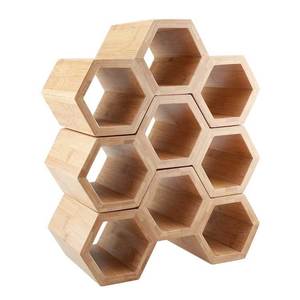 Natural bamboo wine rack red wine storage rack