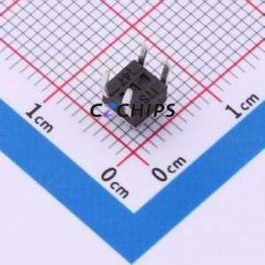 F1B045211T Tactile Switch Through hole Component (THT)-4P,4.5x4.5mm Switch Single Pole Single Throw Round Button 2.6N 4.5mm - Product Image 2