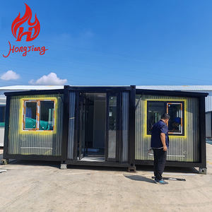 منزل حاويات فولاذية مسبقة الصنع سهلة التجميع والتفكيك وقابلة للتوسيع، تصميم نموذج ثلاثي الأبعاد لمبنى مكتبي أو مخيم هندسي - Product Image 6