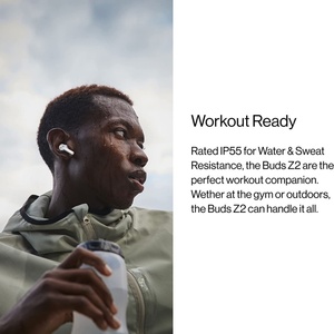 หูฟังไร้สาย One Plus Buds Z2 BT พร้อมระบบตัดเสียงรบกวน 40dB สำหรับ One Plus 10 Pro - Product Image 6