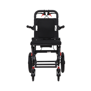 Silla de Ruedas Plegable Ligera de Alta Calidad para Viajes en Avión, con Freno de Mano, para Niños y Adultos - Product Image 4