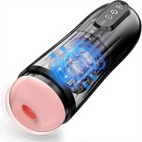 Masturbador Masculino Automático con 10 Modos de Vibración, Copa de Masturbación para Hombres