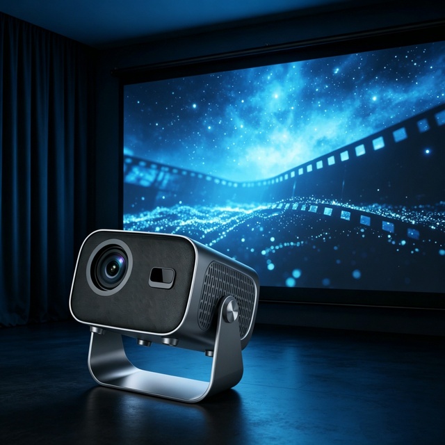 A10mini Flip Small Projectors Portable Smart Retro Android Tv Video Projector Home Theater 5G WIFI BT Inteligente Video Beam