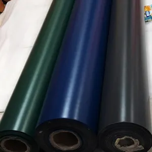 Vendite dirette della fabbrica rotolo di pellicola morbida in pvc trasparente super trasparente con stampa colorata personalizzabile ecologica