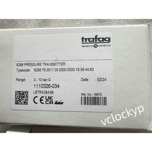 1 capteur Trafag 8288.78.3517 neuf, livraison rapide par FedEx ou DHL - Product Image 2