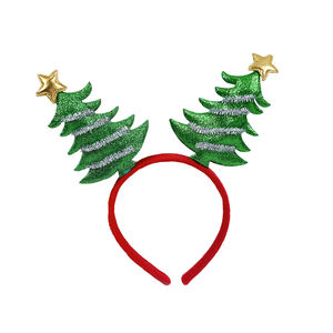 Couvre-chef de noël grand bandeau en bois de wapiti fille mignon bandeau en peluche Mori <span class=keywords><strong>super</strong></span> fée carte de cheveux <span class=keywords><strong>photo</strong></span> accessoires pour cheveux - Product Image 5