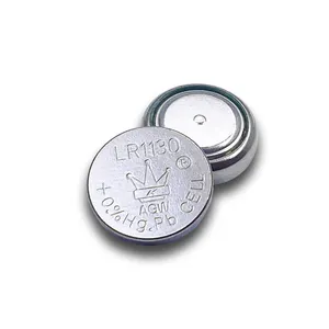 แบตเตอรี่กระดุม CROWN R LR1130 <span class=keywords><strong>AG10</strong></span> แพ็คเกจแบบจำนวนมาก ปราศจากสารปรอท 1.5V รุ่น AG4 <span class=keywords><strong>AG10</strong></span> <span class=keywords><strong>AG13</strong></span> - Product Image 1