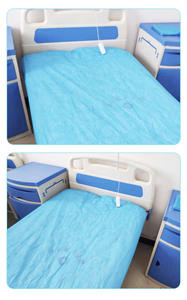 <span class=keywords><strong>Lenzuola</strong></span> usa e getta impermeabili in PP e PE copriletto ospedaliero per salone di bellezza lenzuolo con angoli copriletto in tessuto Non tessuto addensato elastico - Product Image 3