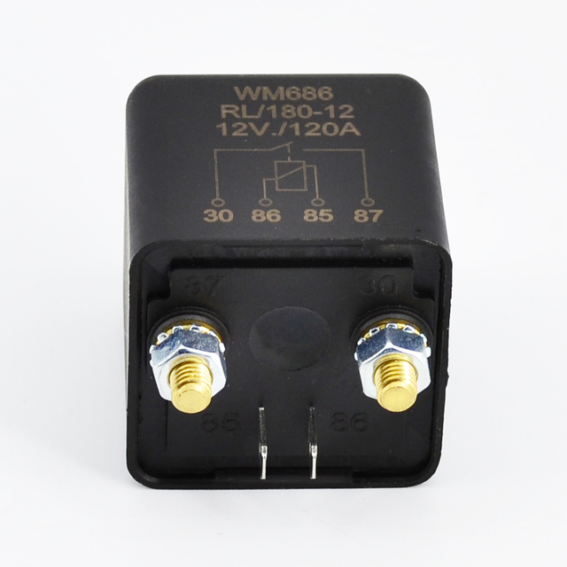 A4 Series Automotive Relay, 12V 24V 4 Pin 5 Pin 40A Mini Relay, Universally Used in Car Factory and Retrofit